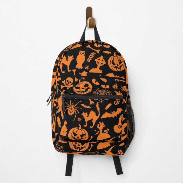 Item preview, Halloween Scary Evil Pumpkin Funny Pumpkin ,hey Boo , Bats pattern designed and sold by Hussain Shirts.