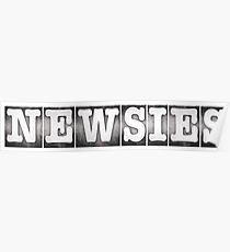 Newsies Logo Poster