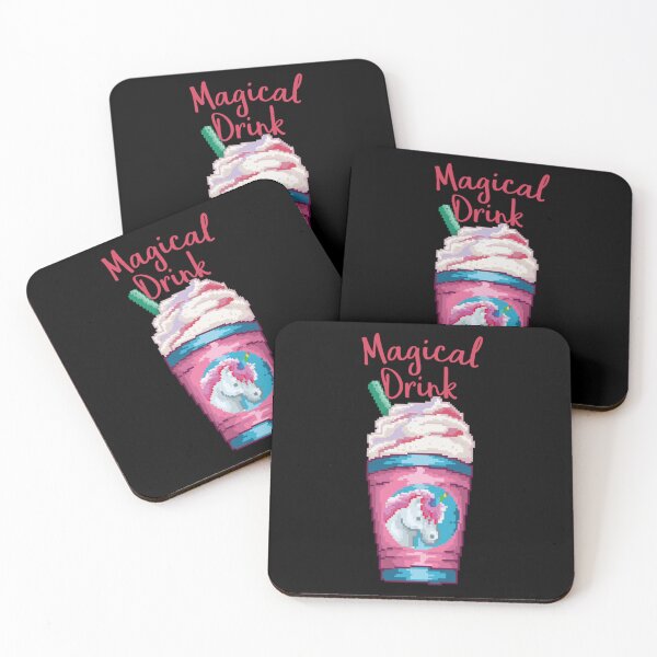 Item preview, Magical Drink, Unicorn Drink 90's pixel game graphics designed and sold by blankssopw.