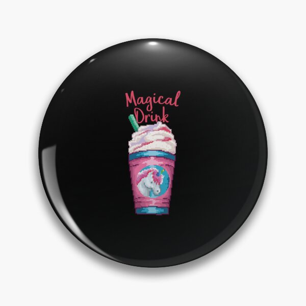 Item preview, Magical Drink, Unicorn Drink 90's pixel game graphics designed and sold by blankssopw.