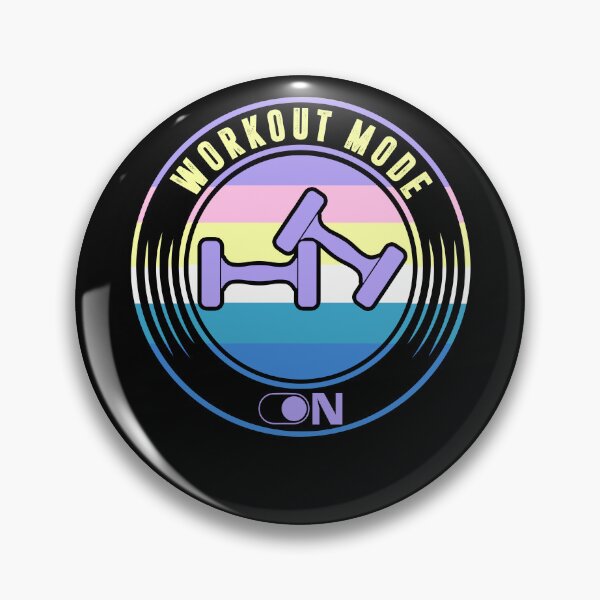 Item preview, Workout Mode with Retro Sunset Fitness Mode, Funny Shirt, Work Out Shirt designed and sold by Darly-Walker.