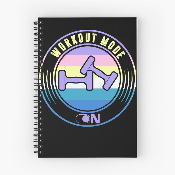 Item preview, Workout Mode with Retro Sunset Fitness Mode, Funny Shirt, Work Out Shirt designed and sold by Darly-Walker.