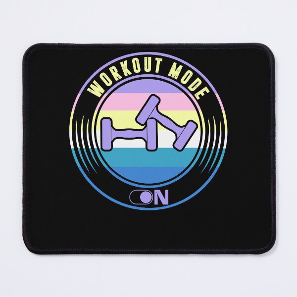 Item preview, Workout Mode with Retro Sunset Fitness Mode, Funny Shirt, Work Out Shirt designed and sold by Darly-Walker.