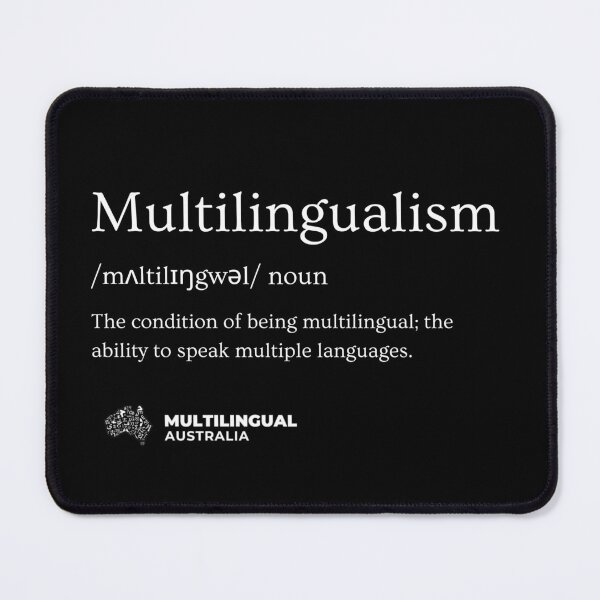 Item preview, Multilingualism poster designed and sold by multilingualaus.