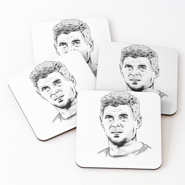 Item preview, Steven Gerrard Portrait 2 designed and sold by HironsCreative.
