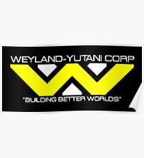 weyland corp Poster