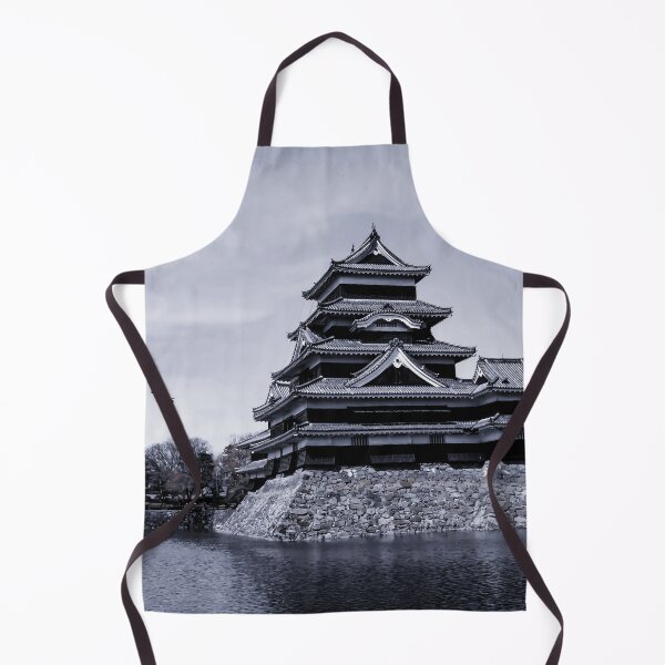 Item preview, Amazing Black Matsumoto Castle Picture Art Japón - Color de la noche designed and sold by XIX361ART.