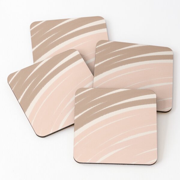 Item preview, Neutral Swirl Wavy Lines Maximalist Pattern Retro Style Cute Aesthetic Brown designed and sold by scorpiolane.