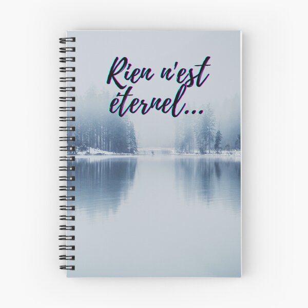Item preview, Nothing lasts forever - popular french quotes theme gifts  designed and sold by RebelliousRosee.
