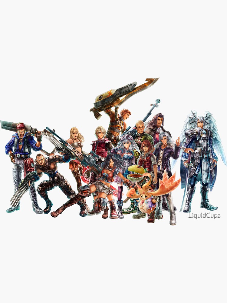 All Characters Sticker Set xenoblade Chronicles 3 Glossy 