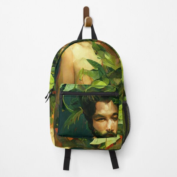 Item preview, Adam and eve in paradise only covered in leaves designed and sold by WeirdStation.