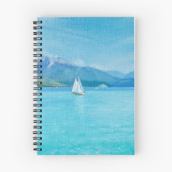 Item preview, Sailboats on a French Lake designed and sold by Dai Wynn Fine Art.
