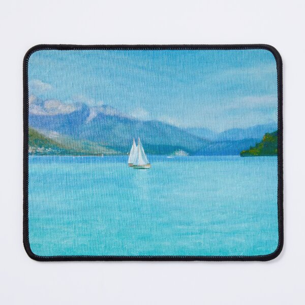 Item preview, Sailboats on a French Lake designed and sold by Dai Wynn Fine Art.