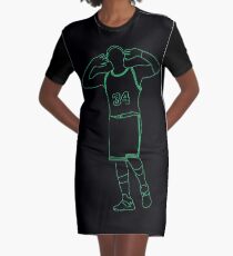 Paul Pierce Embrace The Crowd Neon Graphic T-Shirt Dress