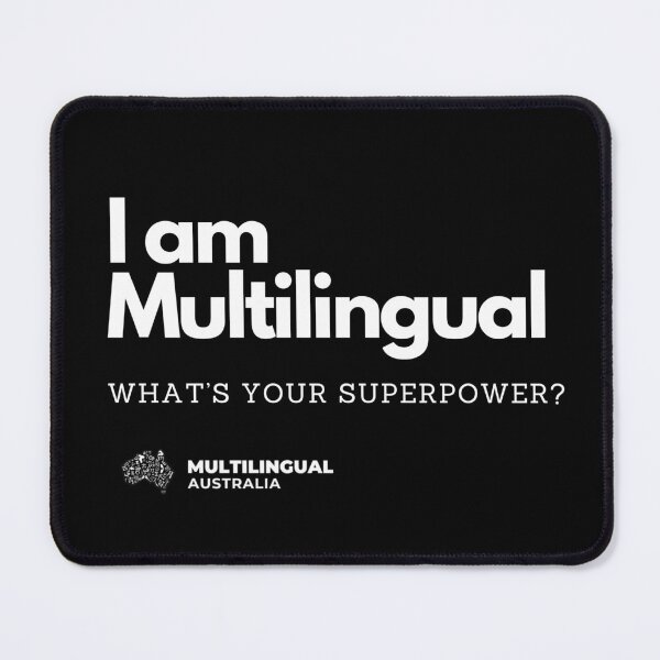 Item preview, I am multilingual (reverse) designed and sold by multilingualaus.