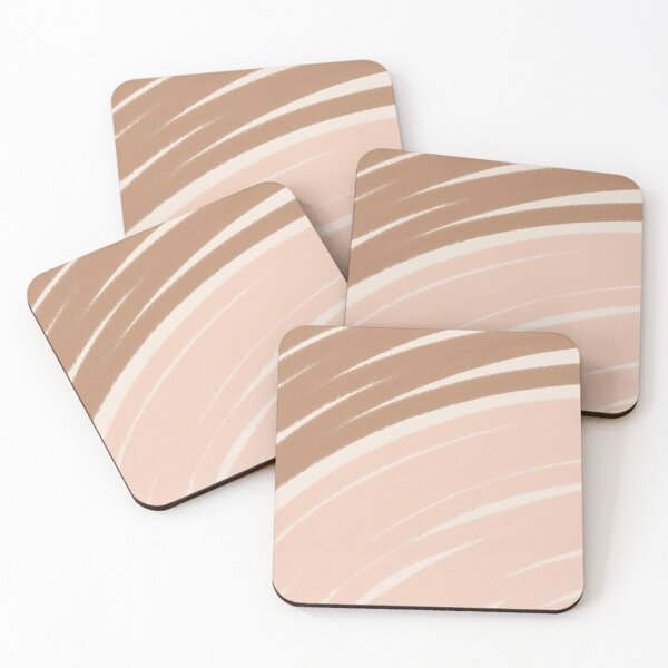 Item preview, Neutral Swirl Wavy Lines Maximalist Pattern Retro Style Cute Aesthetic Caramel designed and sold by scorpiolane.