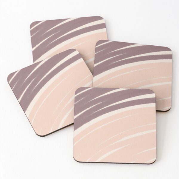 Item preview, Neutral Swirl Wavy Lines Maximalist Pattern Retro Style Cute Aesthetic Mulberry designed and sold by scorpiolane.
