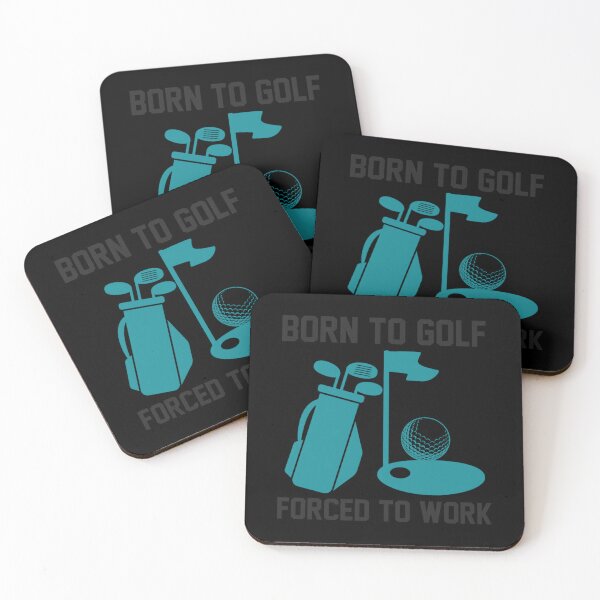 Item preview, born to golf forced to work jacob zelazny transparent designed and sold by ipekcimamukos.