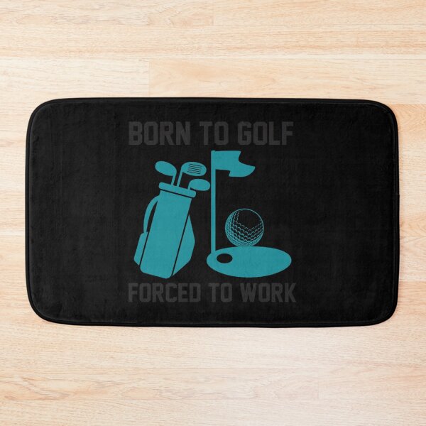 Item preview, born to golf forced to work jacob zelazny transparent designed and sold by ipekcimamukos.