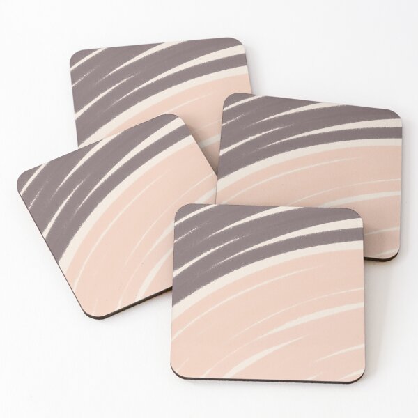 Item preview, Neutral Swirl Wavy Lines Maximalist Pattern Retro Style Cute Aesthetic Walnut Brown designed and sold by scorpiolane.