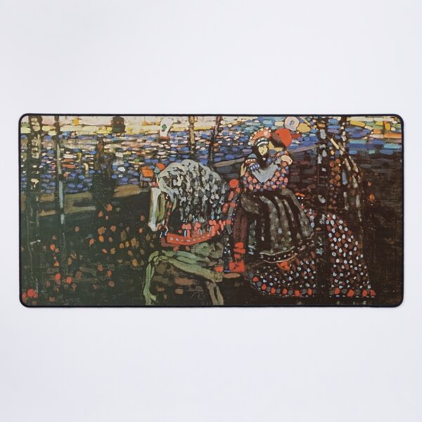 Item preview, Wassily Kandinsky's Couple Riding designed and sold by BossyCatHome.