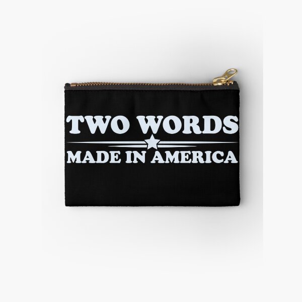 Item preview, Two Words Made America Funny Biden Quote designed and sold by Digital Story Time.