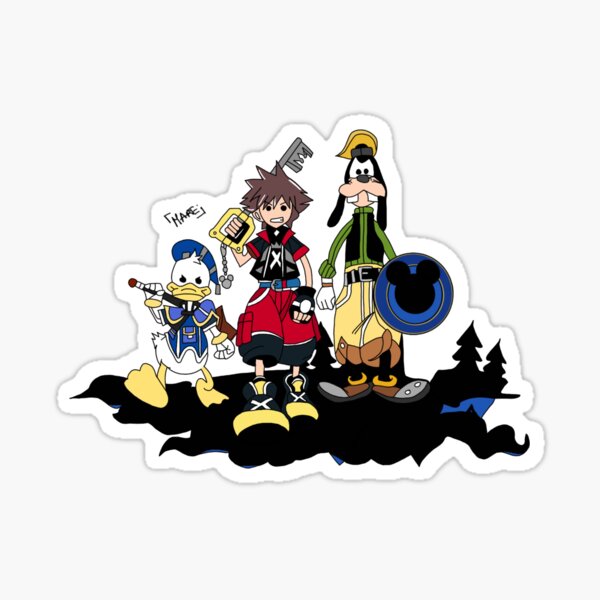 Artikel-Vorschau von Kingdom Hearts-Freundschaft, designt und verkauft von lartedimarte.