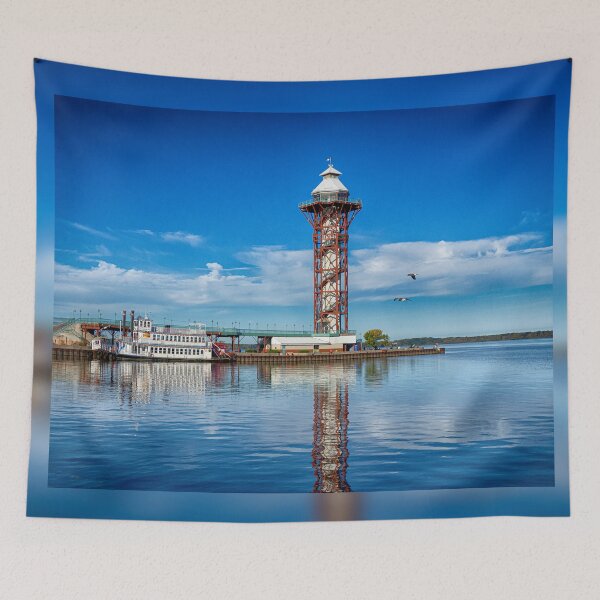Item preview, Erie Bayfront - Bicentennial Tower and Victorian Princess designed and sold by Kathy Weaver.