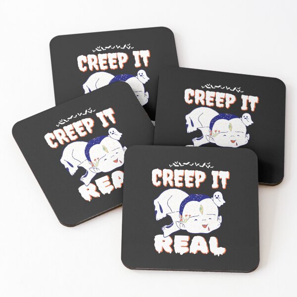 Item preview, Creep It Real - Retro Creep It Real Halloween 2024 - Halloween Costumes Ideas 2024 - Skull Halloween 2024 designed and sold by The Red Nox.