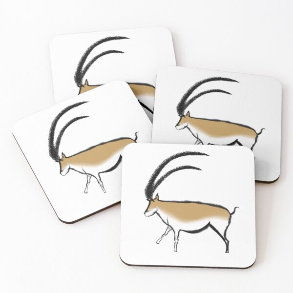 Item preview, Cave painting of an ibex from Chauvet Cave designed and sold by archbestos.