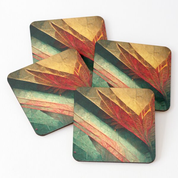 Item preview, Leaves Feather Geometry Object Triangle  Sky Harmony Spiritual designed and sold by HRMNY25.