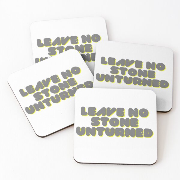 Item preview, Leave no stone unturned designed and sold by MiLaKK.