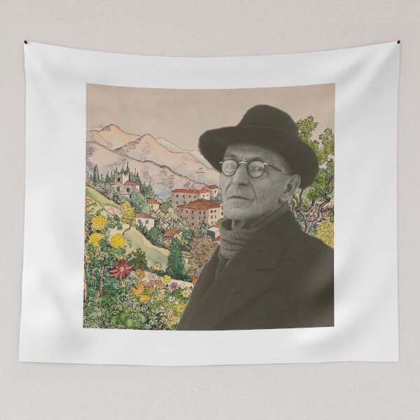 Item preview, Hermann Hesse designed and sold by Rawan Alghunmien.