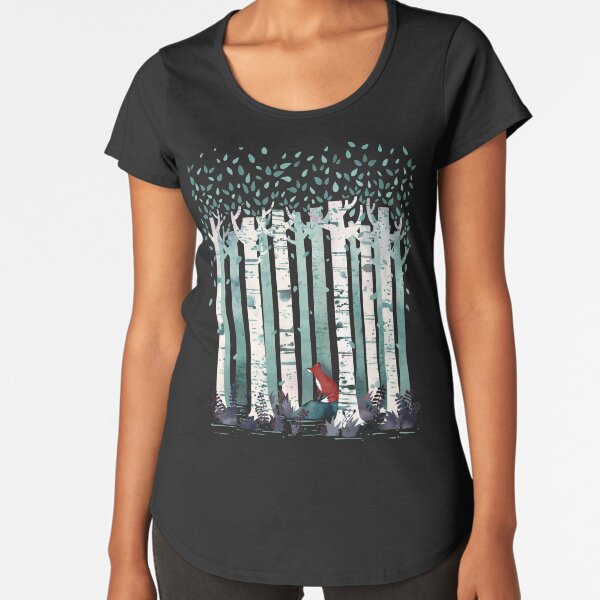 The Birches Premium Scoop T-Shirt