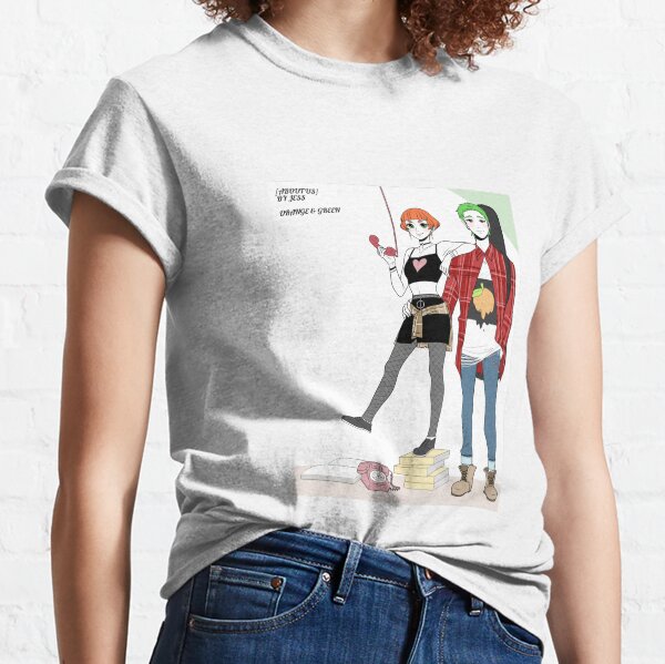 Orange & Green Classic T-Shirt