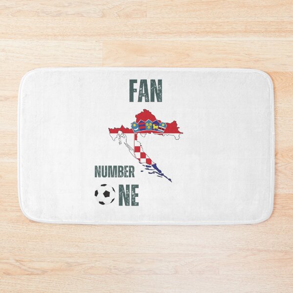 Item preview, Fan Croatia football number one designed and sold by Passionfoot.