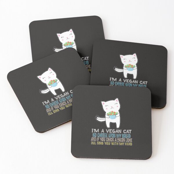 Item preview, Vegan Cat Funny Saying Badass Men Women Herbivore designed and sold by jeannetteeemil.