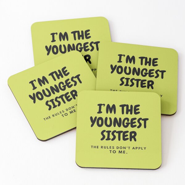 Item preview, I’M THE YOUNGEST SISTER | THE RULES DON’T APPLY TO ME designed and sold by HASSANBADRI2050.