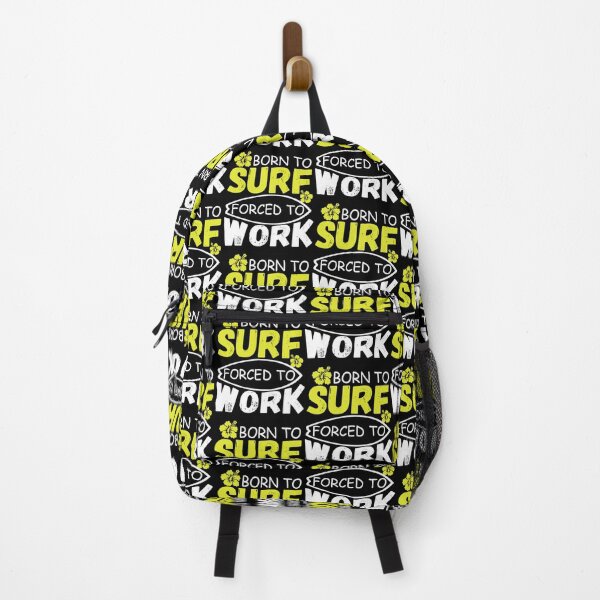 Item preview, born to surf forced to work jacob zelazny transparent designed and sold by ipekcimamukos.