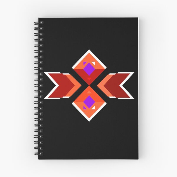 Item preview, Floral Geometric Diamond Red Design designed and sold by Joolsd.