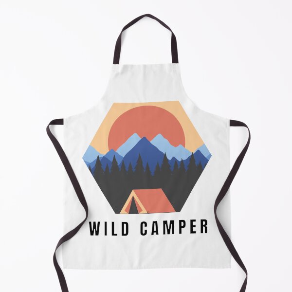 Item preview, Wild Camper - Featuring Tent in Forest with Mountains at Sunrise  designed and sold by BackpackTravel.
