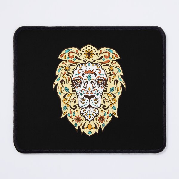 Item preview, majestic african sugar skull lion jacob zelazny transparent designed and sold by blankssopw.