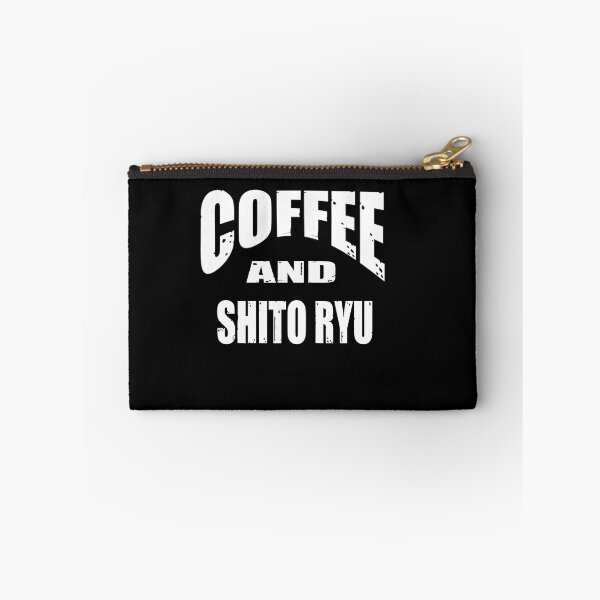 Item preview, Coffee and Shito Ryu Funny Karate Instructor Calligraphy Design - Japanese Martial Art Design For A Karate Lover designed and sold by TheKarateStore.