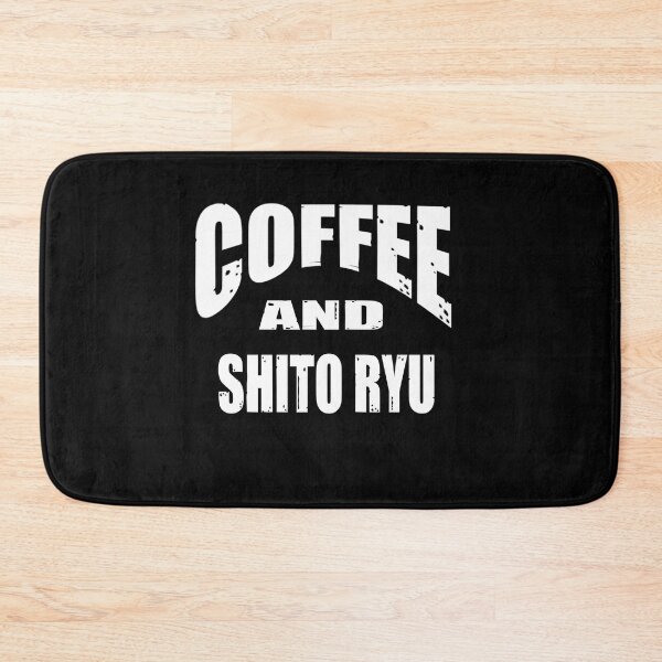 Item preview, Coffee and Shito Ryu Funny Karate Instructor Calligraphy Design - Japanese Martial Art Design For A Karate Lover designed and sold by TheKarateStore.