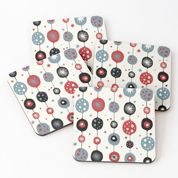 Item preview, Retro Blobs designed and sold by Pink Pineapple Works.