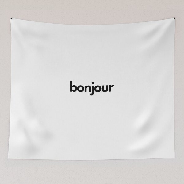 Item preview, Bonjour French Hello designed and sold by ShakitaMa.