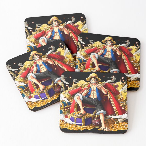 Item preview, Monkey D. Luffy Surrounded By Treasures designed and sold by ANIME Lover center.