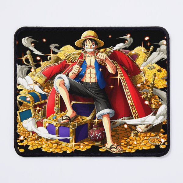 Item preview, Monkey D. Luffy Surrounded By Treasures designed and sold by ANIME Lover center.