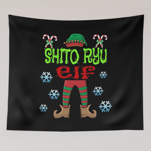 Item preview, Funny Christmas Outfit Shito Ryu Elf Karate Instructor Design - Japanese Martial Art Design For A Karate Lover designed and sold by TheKarateStore.