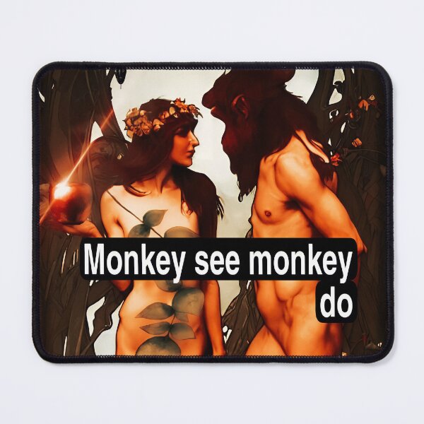 Item preview, Monkey see monkey do designed and sold by Sasheemi.